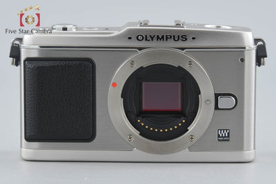 【中古】OLYMPUS オリンパス PEN E-P1 シルバー レンズキット