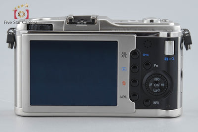 【中古】OLYMPUS オリンパス PEN E-P1 シルバー レンズキット