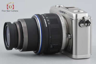 【中古】OLYMPUS オリンパス PEN E-P1 シルバー レンズキット