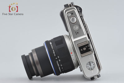 【中古】OLYMPUS オリンパス PEN E-P1 シルバー レンズキット