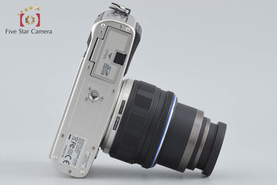 【中古】OLYMPUS オリンパス PEN E-P1 シルバー レンズキット