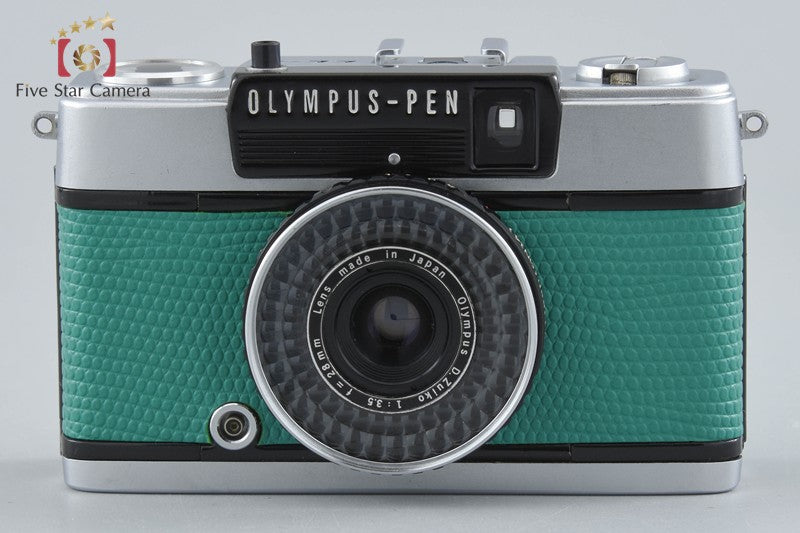 中古】OLYMPUS オリンパス PEN EE-3 ライトグリーン コンパクト