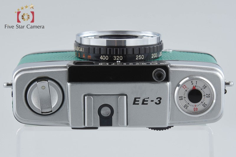 中古】OLYMPUS オリンパス PEN EE-3 ライトグリーン コンパクト