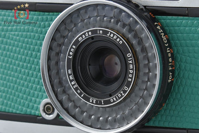 【中古】OLYMPUS オリンパス PEN EE-3 ライトグリーン コンパクトフィルムカメラ