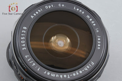 【中古】PENTAX ペンタックス SMC Fish-eye-Takumar 17mm f/4 M42マウント