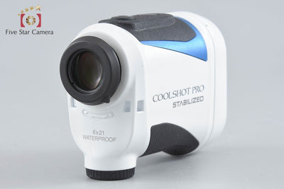 【中古】Nikon ニコン COOLSHOT PRO STABILIZED ホワイト ゴルフ用レーザー距離計