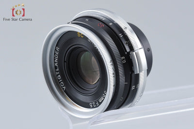 【中古】Voigtlander フォクトレンダー SC SKOPAR 35mm f/2.5 ニコンSマウント用