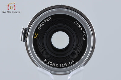 【中古】Voigtlander フォクトレンダー SC SKOPAR 35mm f/2.5 ニコンSマウント用