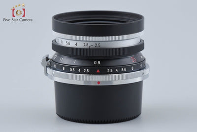 【中古】Voigtlander フォクトレンダー SC SKOPAR 35mm f/2.5 ニコンSマウント用