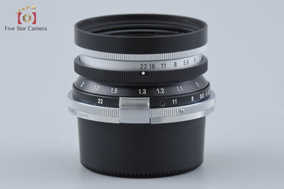 【中古】Voigtlander フォクトレンダー SC SKOPAR 35mm f/2.5 ニコンSマウント用