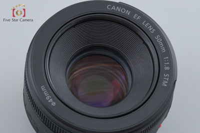 【中古】Canon キヤノン EF 50mm f/1.8 STM 元箱付き