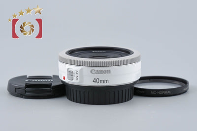 【中古】Canon キヤノン EF 40mm f/2.8 STM ホワイト