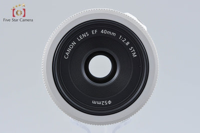 【中古】Canon キヤノン EF 40mm f/2.8 STM ホワイト