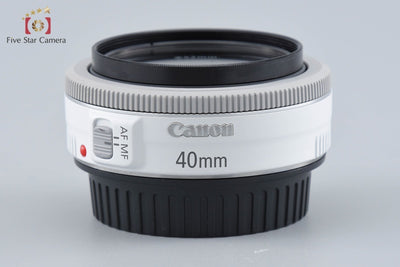 【中古】Canon キヤノン EF 40mm f/2.8 STM ホワイト