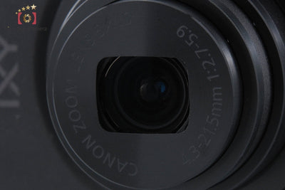 【中古】Canon キヤノン IXY 410F ブラック コンパクトデジタルカメラ