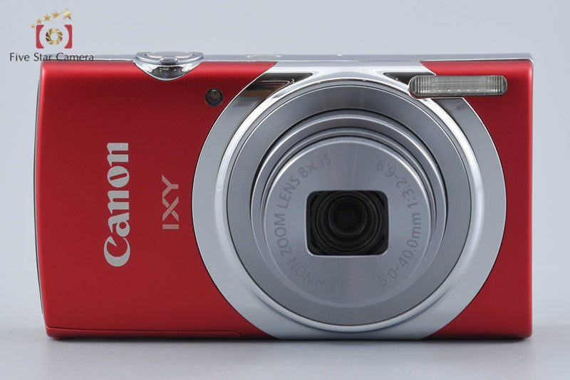 中古】Canon キヤノン IXY 130 レッド コンパクトデジタルカメラ