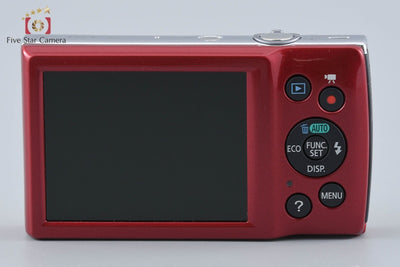 【中古】Canon キヤノン IXY 130 レッド コンパクトデジタルカメラ