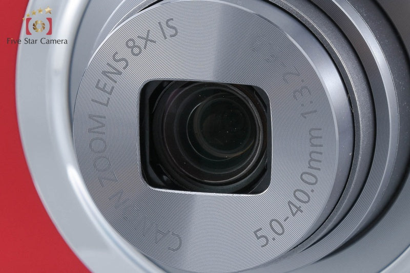 中古】Canon キヤノン IXY 130 レッド コンパクトデジタルカメラ
