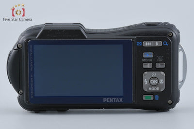 【中古】RICOH リコー PENTAX ペンタックス Optio WG-1 ブラック 防水アクションカメラ