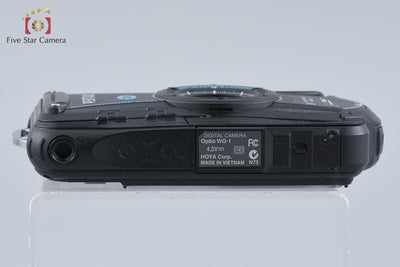 【中古】RICOH リコー PENTAX ペンタックス Optio WG-1 ブラック 防水アクションカメラ