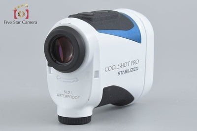 【中古】Nikon ニコン COOLSHOT PRO STABILIZED ホワイト ゴルフ用レーザー距離計