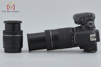 【中古】Canon キヤノン EOS Kiss X9i ダブルズームキット シャッター回数僅少