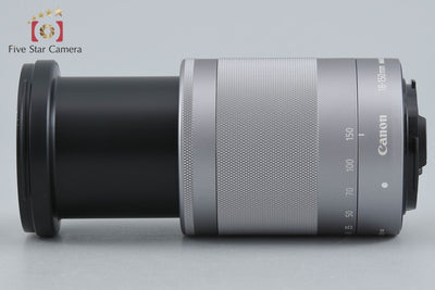 【中古】Canon キヤノン EF-M 18-150mm f/3.5-6.3 IS STM シルバー