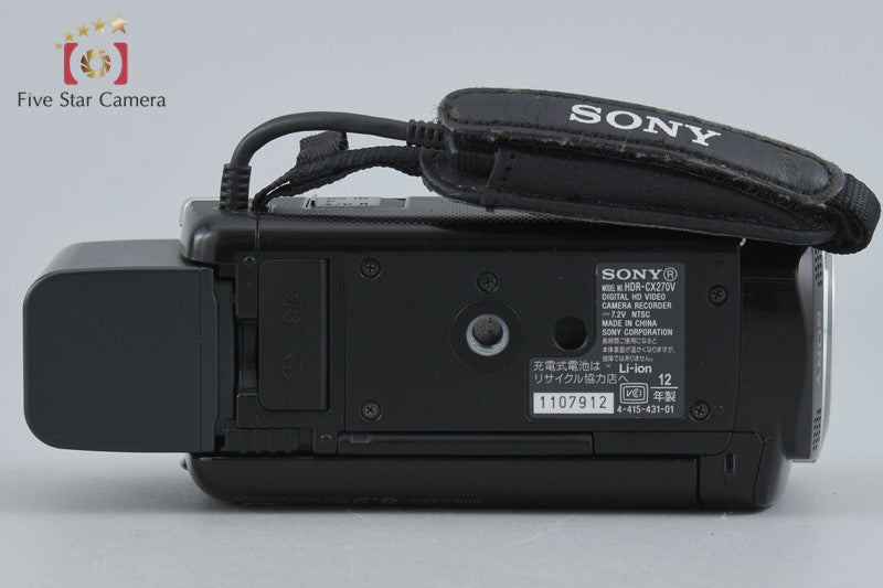 中古】SONY ソニー ハンディカム HDR-CX270V クリスタルブラック