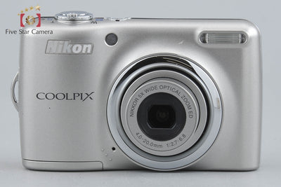 【中古】Nikon ニコン COOLPIX L23 シルバー コンパクトデジタルカメラ
