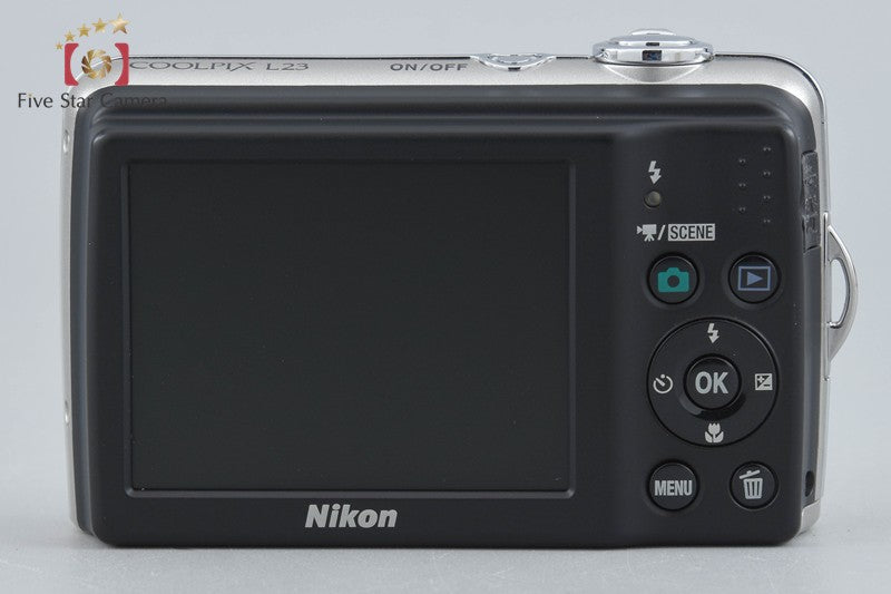 中古】Nikon ニコン COOLPIX L23 シルバー コンパクトデジタルカメラ