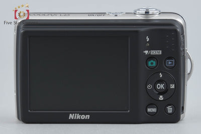 【中古】Nikon ニコン COOLPIX L23 シルバー コンパクトデジタルカメラ