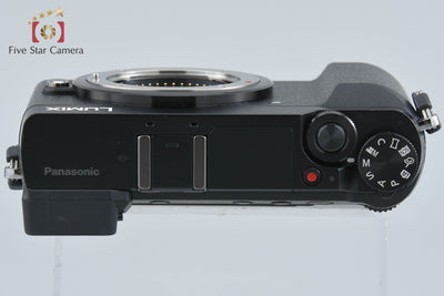 【中古】Panasonic パナソニック LUMIX DMC-GX7MK2 ブラック ミラーレス一眼カメラ シャッター回数僅少