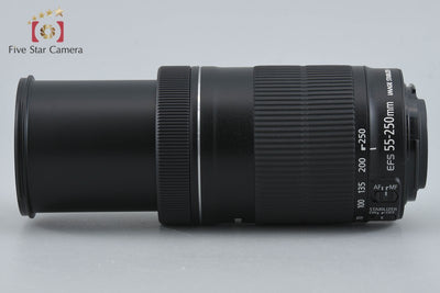 【中古】Canon キヤノン EF-S 55-250mm f/4-5.6 IS STM
