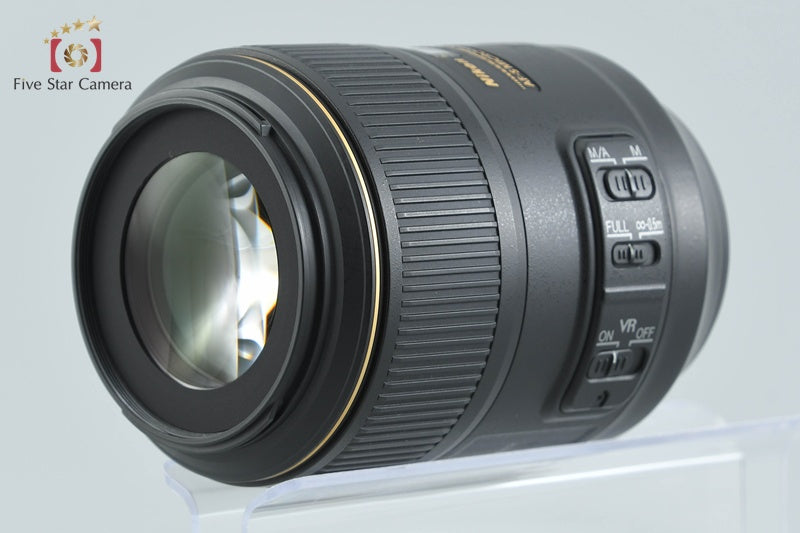 中古】Nikon ニコン AF-S MICRO NIKKOR 105mm f/2.8 G ED VR – Five