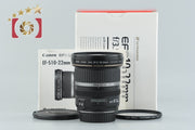 【中古】Canon キヤノン EF-S 10-22mm f/3.5-4.5 USM 元箱付き
