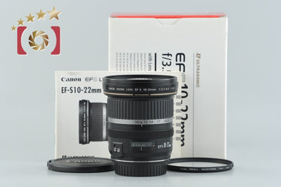 【中古】Canon キヤノン EF-S 10-22mm f/3.5-4.5 USM 元箱付き