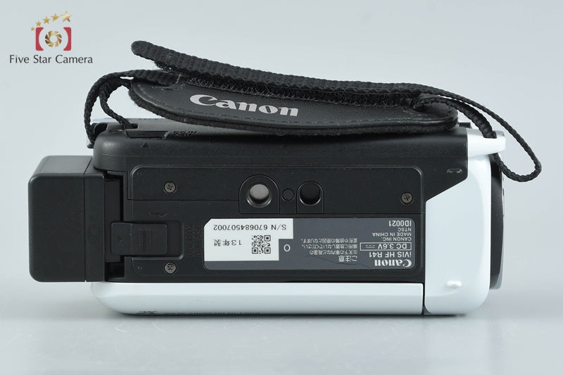 中古】Canon キヤノン iVIS HF R41 ホワイト デジタルビデオカメラ