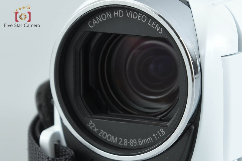 中古】Canon キヤノン iVIS HF R41 ホワイト デジタルビデオカメラ