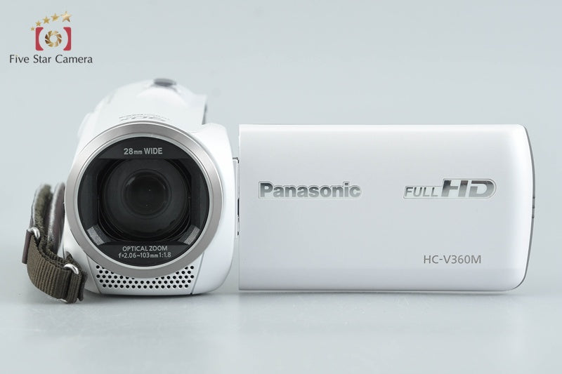 中古】Panasonic パナソニック HC-V360M ホワイト デジタル