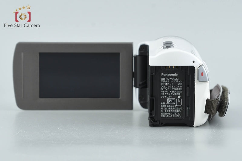 中古】Panasonic パナソニック HC-V360M ホワイト デジタル