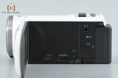 【中古】Panasonic パナソニック HC-V360M ホワイト デジタルハイビジョンビデオカメラ
