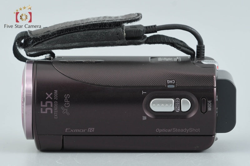 中古】SONY ソニー ハンディカム HDR-CX270V ボルドーブラウン