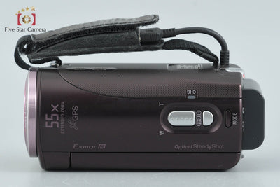 【中古】SONY ソニー ハンディカム HDR-CX270V ボルドーブラウン デジタルビデオカメラ