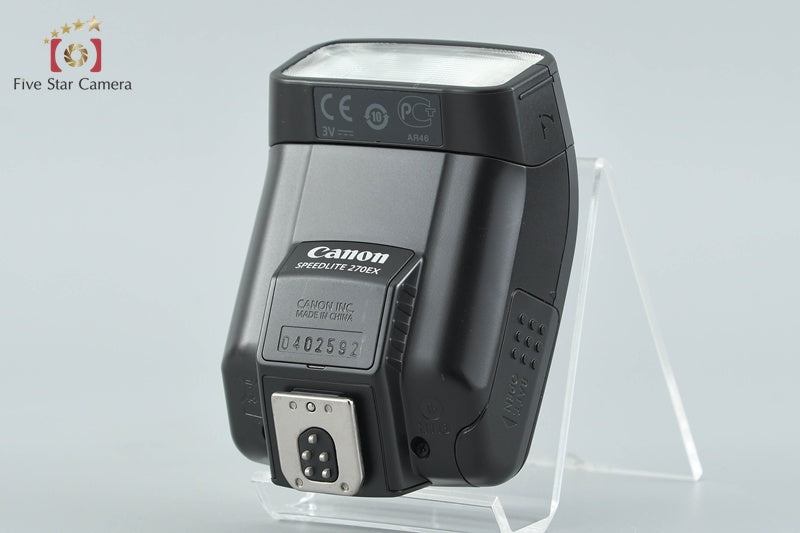 中古】Canon キヤノン スピードライト 270EX – Five Star Camera 中古】Canon キヤノン スピードライト 270EX – Five Star Camera