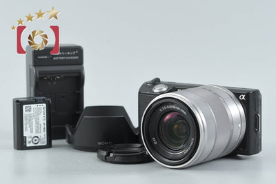 【中古】SONY ソニー α NEX-5 ズームレンズキット ブラック