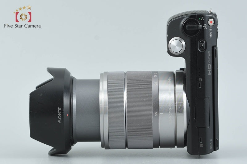 中古】SONY ソニー α NEX-5 ズームレンズキット ブラック – Five Star