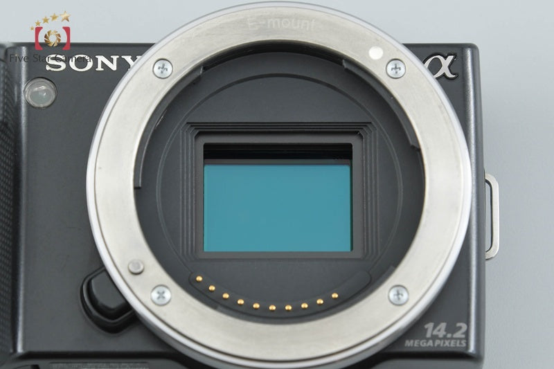 中古】SONY ソニー α NEX-5 ズームレンズキット ブラック – Five Star
