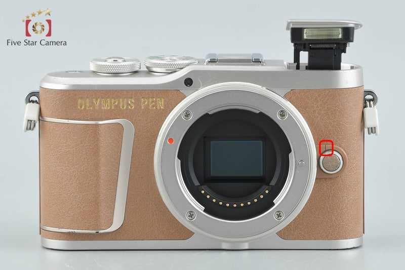 中古】OLYMPUS オリンパス PEN E-PL9 ブラウン ミラーレス一眼カメラ