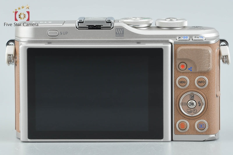 中古】OLYMPUS オリンパス PEN E-PL9 ブラウン ミラーレス一眼カメラ