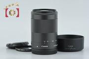 【中古】Canon キヤノン EF-M 55-200mm f/4.5-6.3 IS STM ブラック